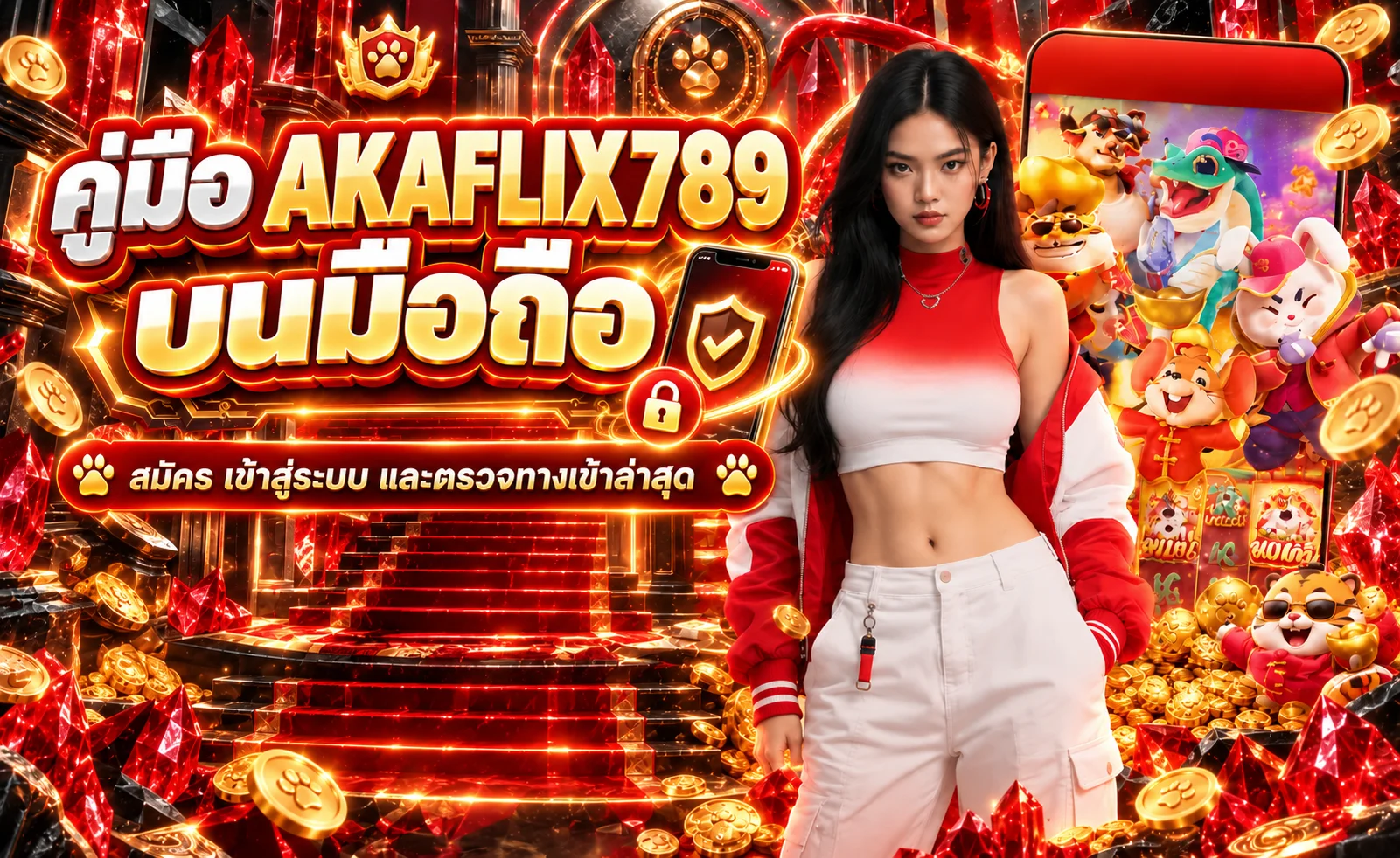 AKAFLIX789 คู่มือบนมือถือ สมัครและเข้าสู่ระบบ